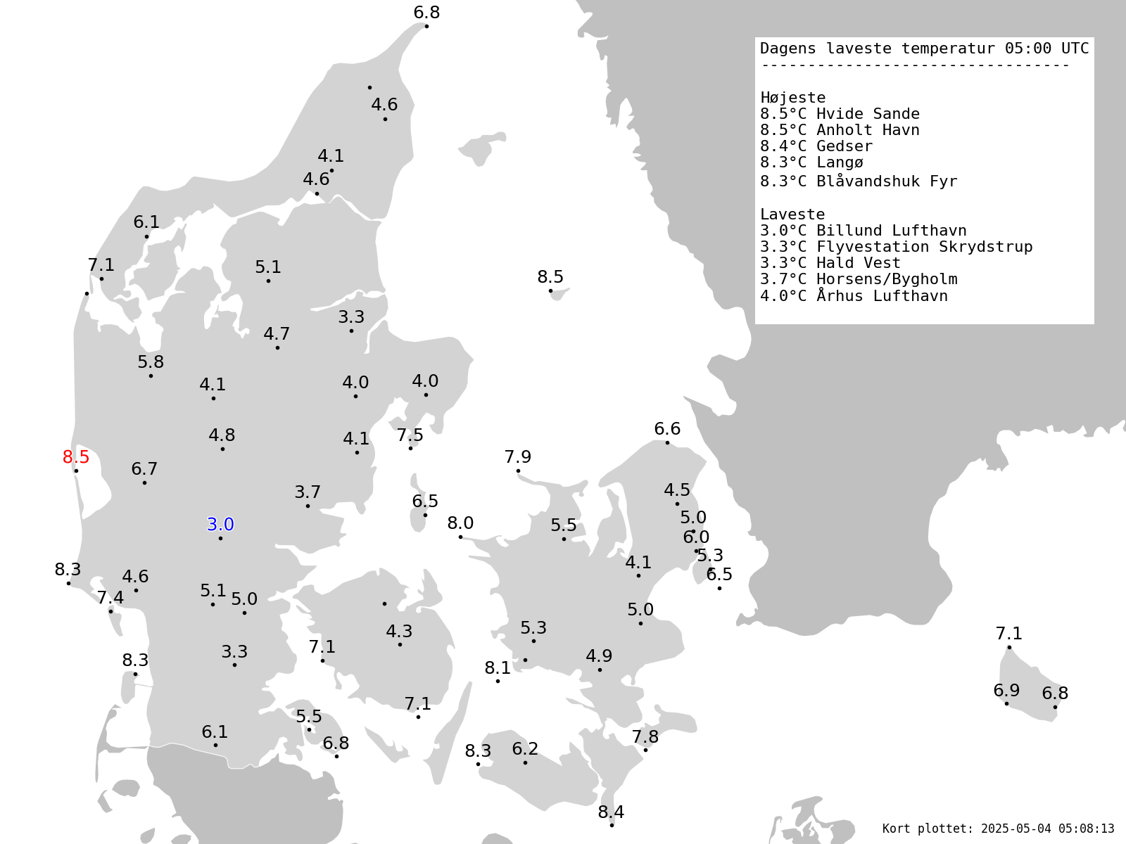 DMI SYNOP